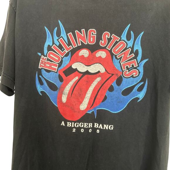 VINTAGE ROLLING STONES A Bigger Bang 2005 Concert T-shirt Size Medium - Picture 3 of 9